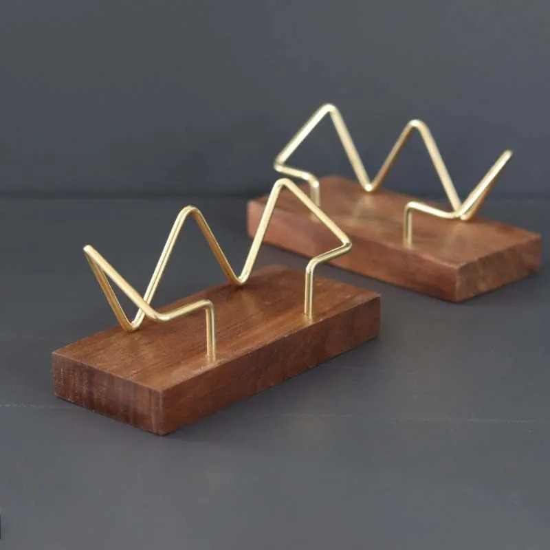 Woodworking Box - Visitekaartje Doos Houten Visitekaartje Houder Bureau