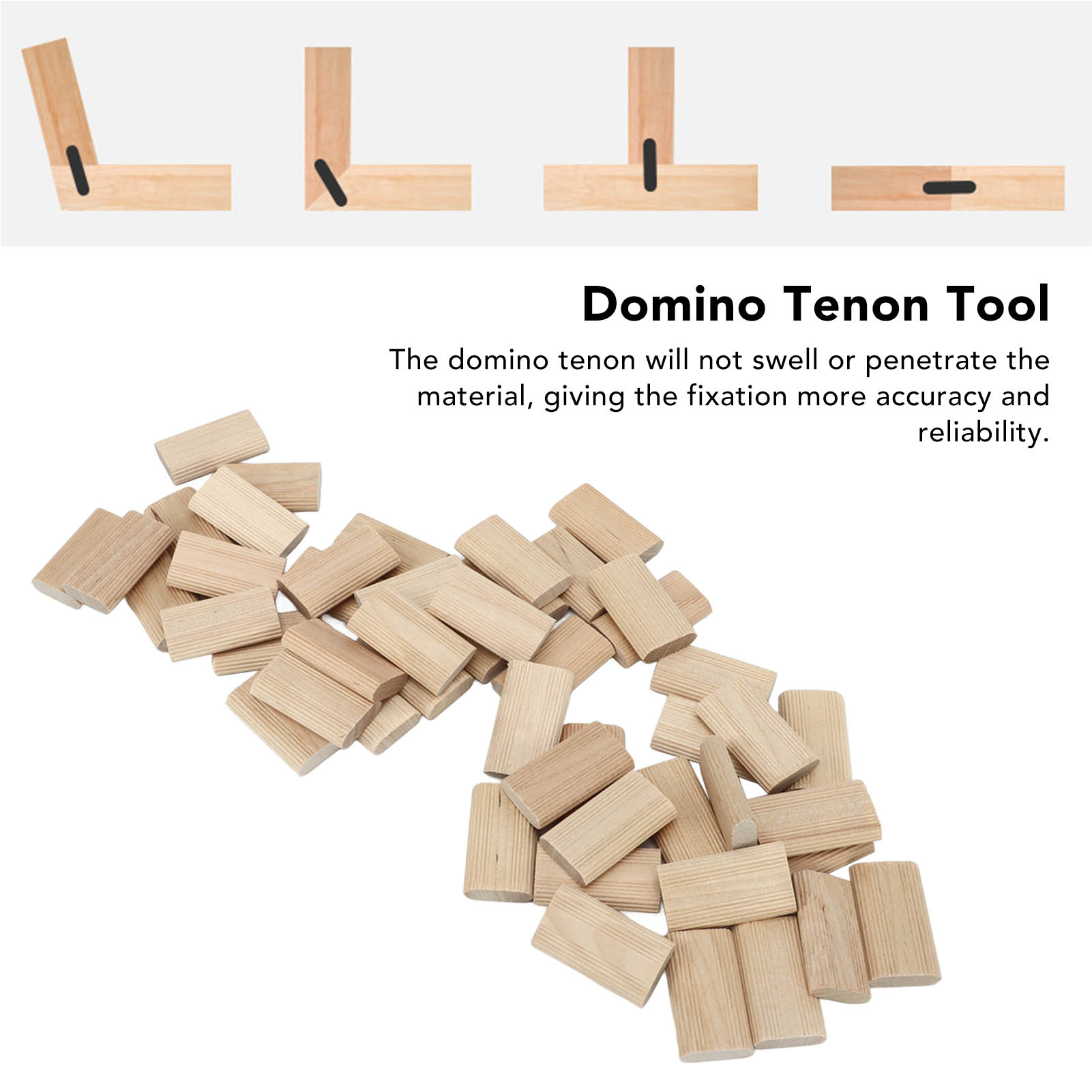 Woodworking Domino - Domino Tenon Beukenhout 8x40mm Losse Tenons