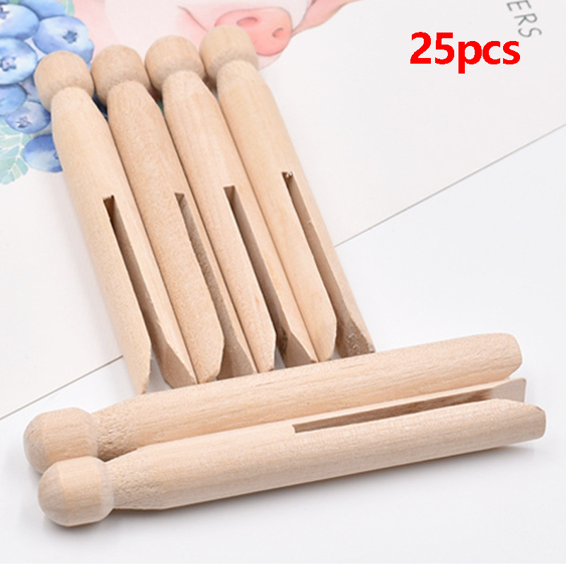 Woodworking Z Clips - 25 stuks 11cm houten dollyknijpers, traditionele