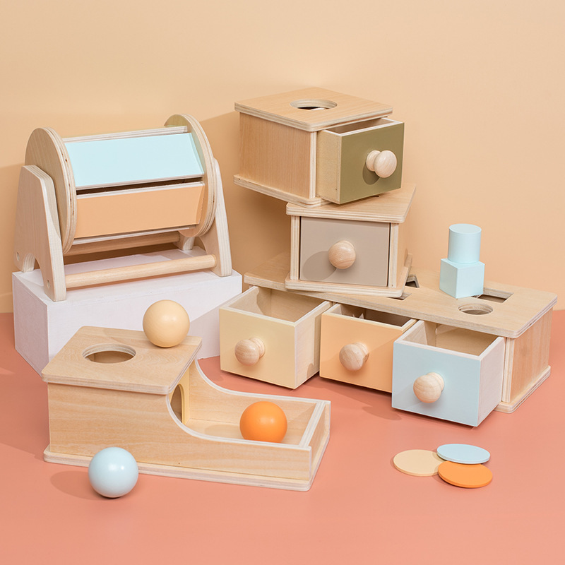 Woodworking For Kids - Educatief Speelgoed Kinderen Montessori Object Permanence