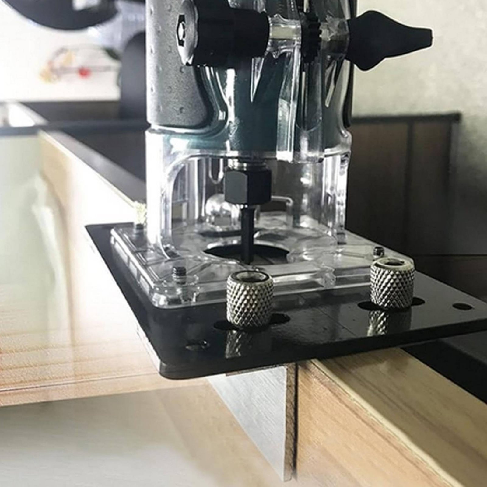 Furniture And Woodworking - Verborgen connectormal Multifunctionele meubelsleufmal Sleufsnijmal Draagbaar