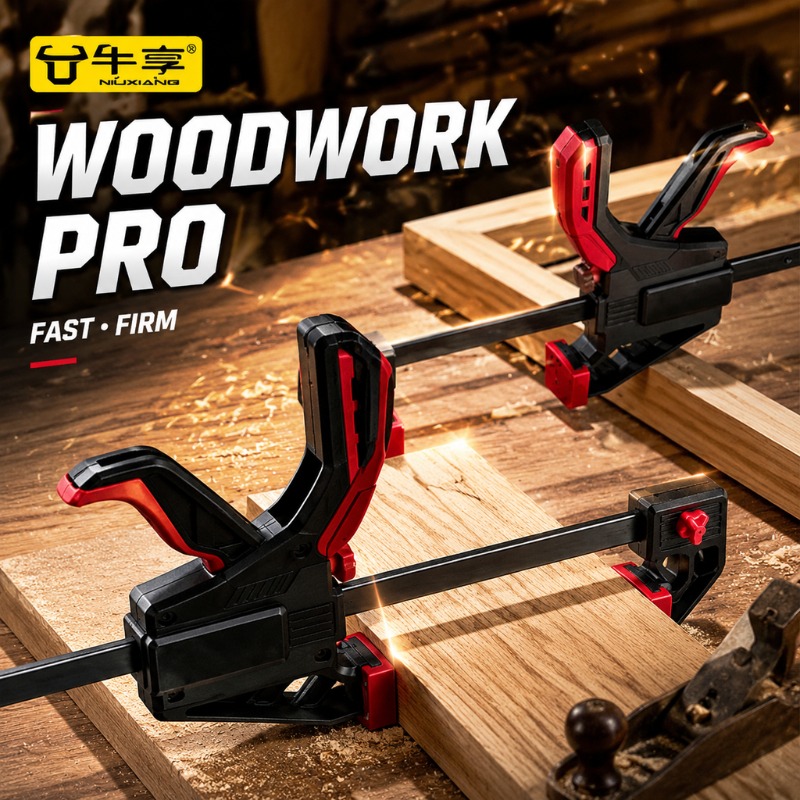 Woodworking Z Clips - Zware kwaliteit snelspanklem voor houtbewerking, éénhands