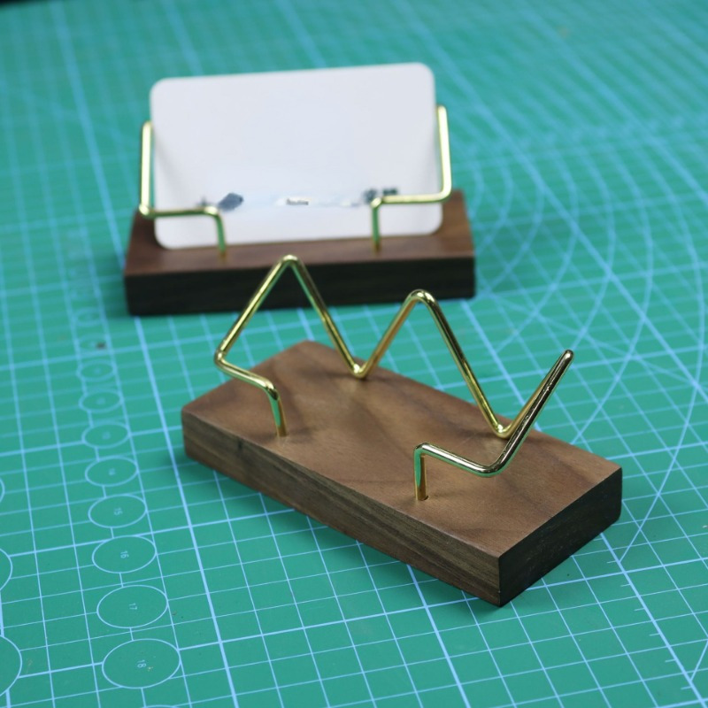 Visitekaartje Doos Houten Visi - Woodworking Box recensie en prijs