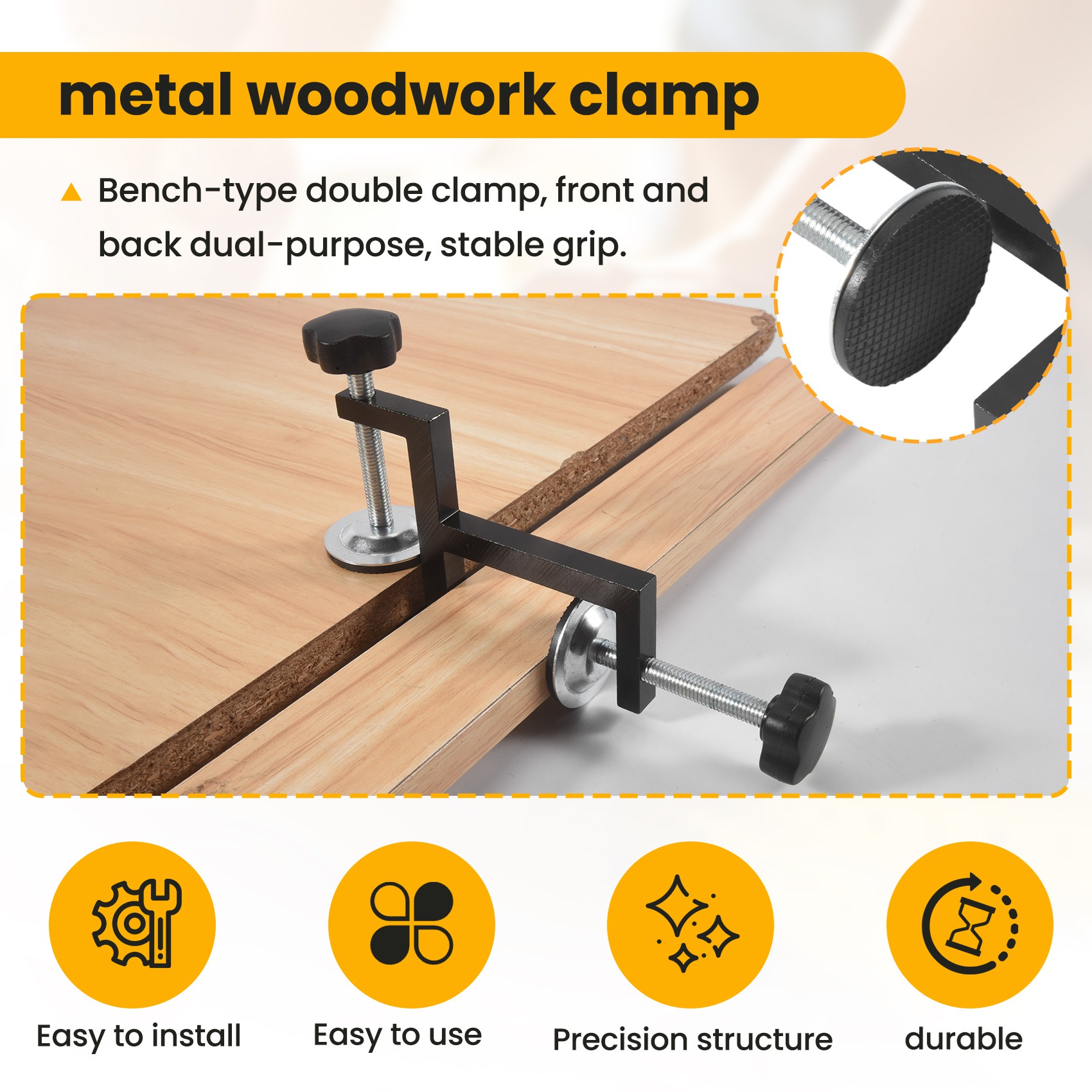 A93Z Sterke Y-type klem Houtbe - Woodworking Vise Types recensie en prijs