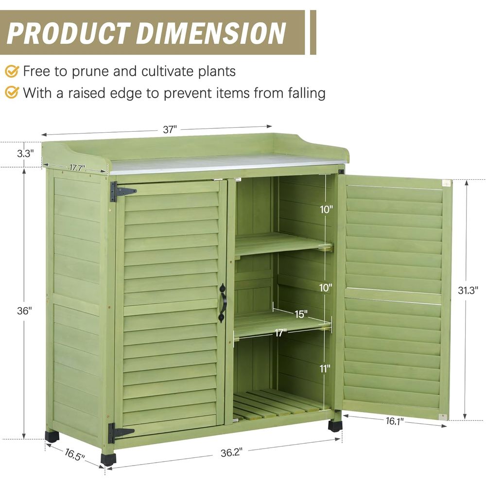 Buitenpotplantenbank met metal - Workbench Woodworking recensie en prijs