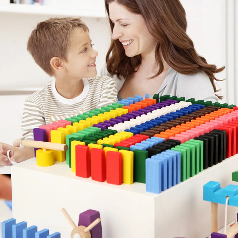 Montessori Houten Regenboog Do - Woodworking Domino recensie en prijs
