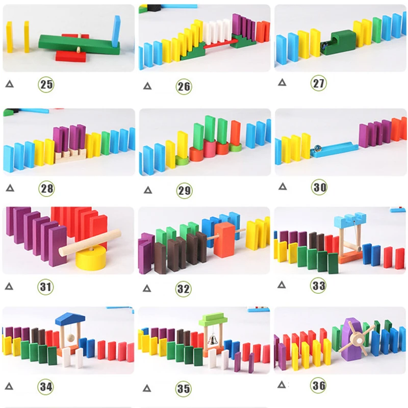 Montessori Houten Regenboog Do - Woodworking Domino recensie en prijs