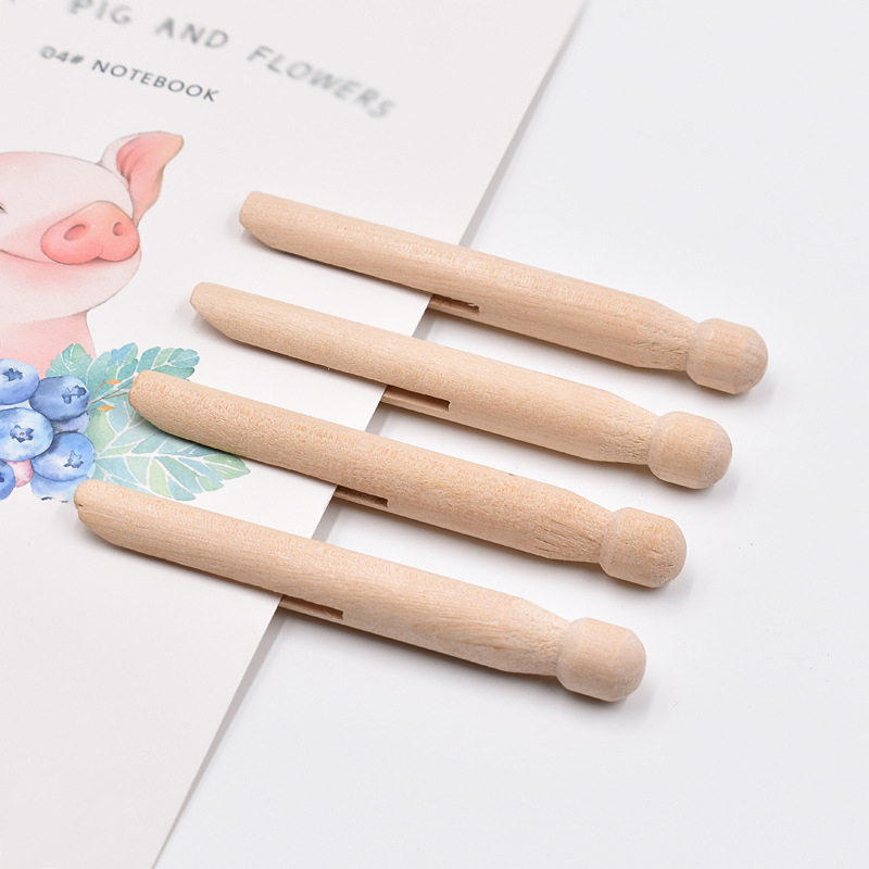 25 stuks 11cm houten dollyknij - Woodworking Z Clips recensie en prijs