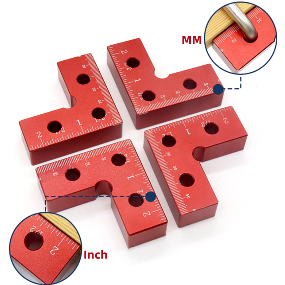 Positioneringsvierkanten van a - Woodworking Z Clips recensie en prijs