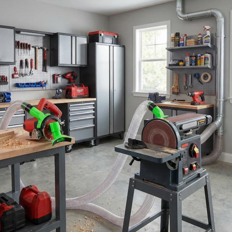 Dubbele poort stofafzuigadapte - Woodworking Dust Collector recensie en prijs
