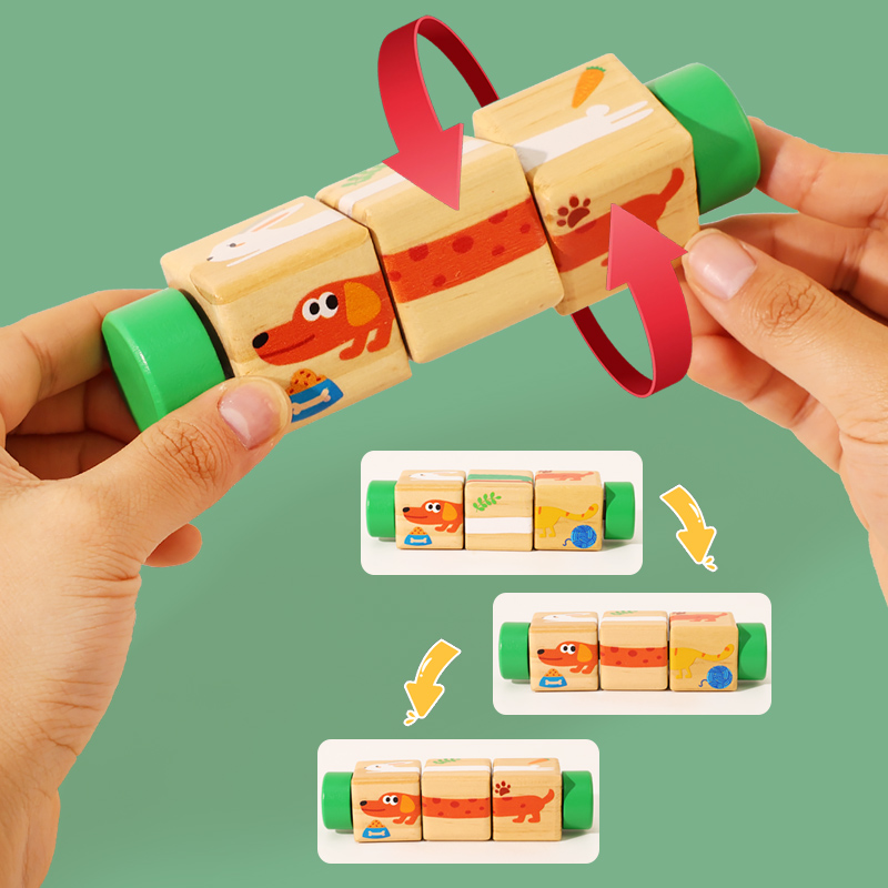 1 stks Baby Houten Roterende D - Woodworking For Kids recensie en prijs