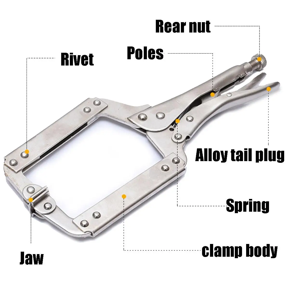 6/9/11/14/18 Inch C Type Multi - Woodworking Vise Types recensie en prijs