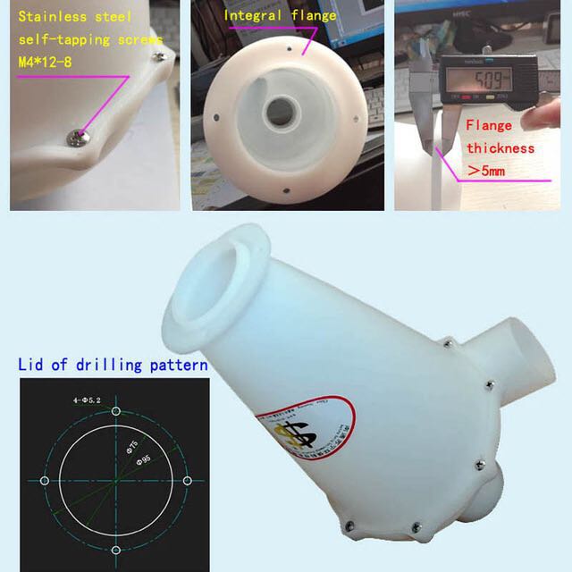 SN50T6 Industriële cycloonstof - Woodworking Dust Collector recensie en prijs