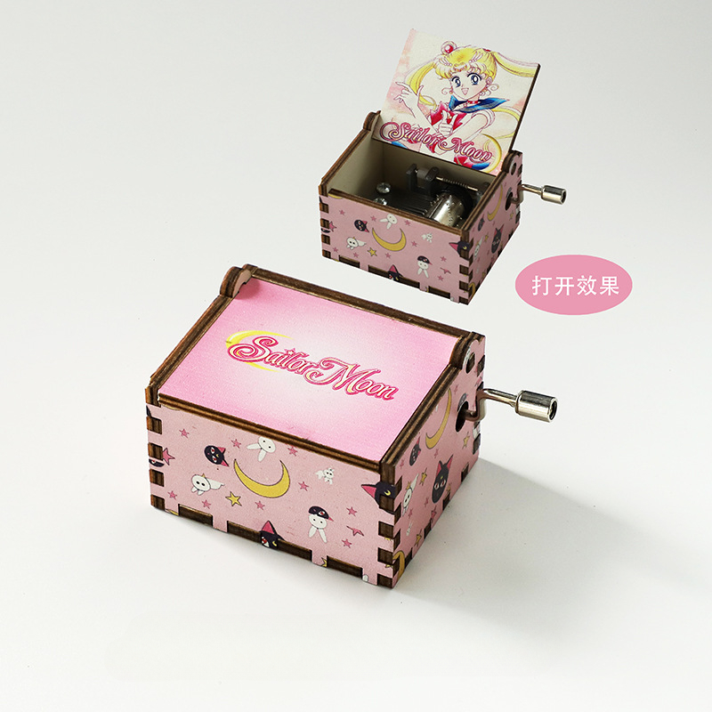 Sailor Mooned Thema Muziekdoos - Wood Woodworking recensie en prijs