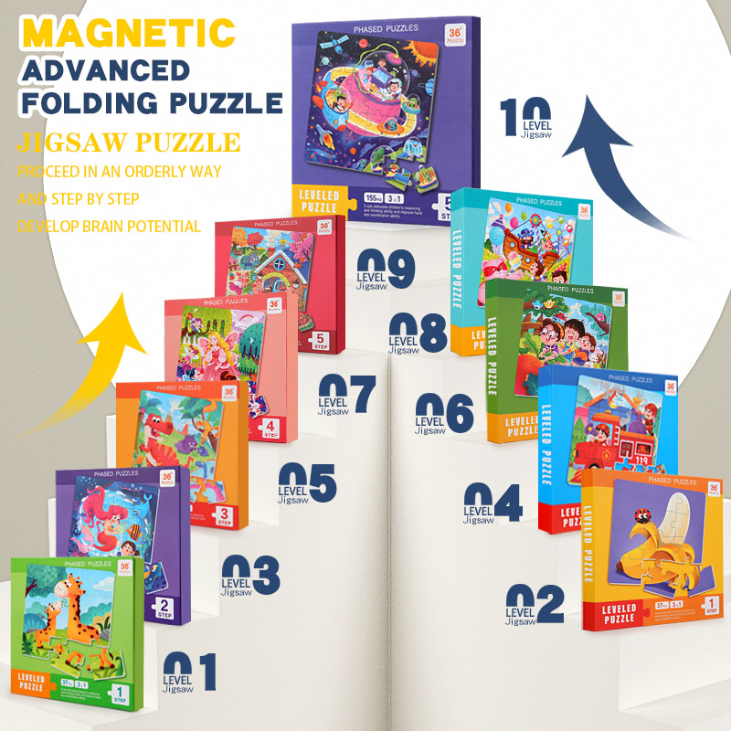 Magnetische houten puzzel voor - Woodworking For Kids recensie en prijs