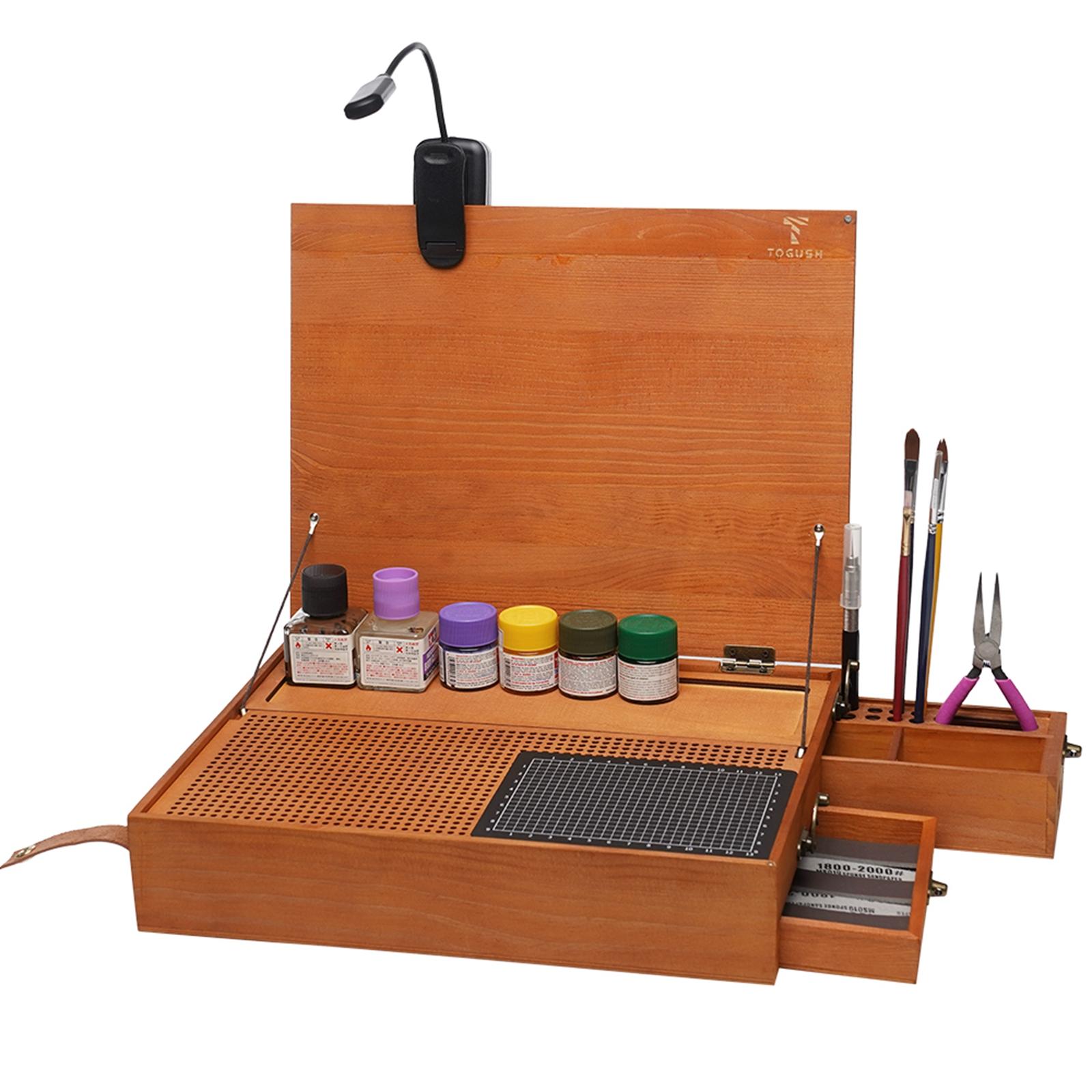 Hobbywerktafel voor modelbouw, - Woodworking Box recensie en prijs