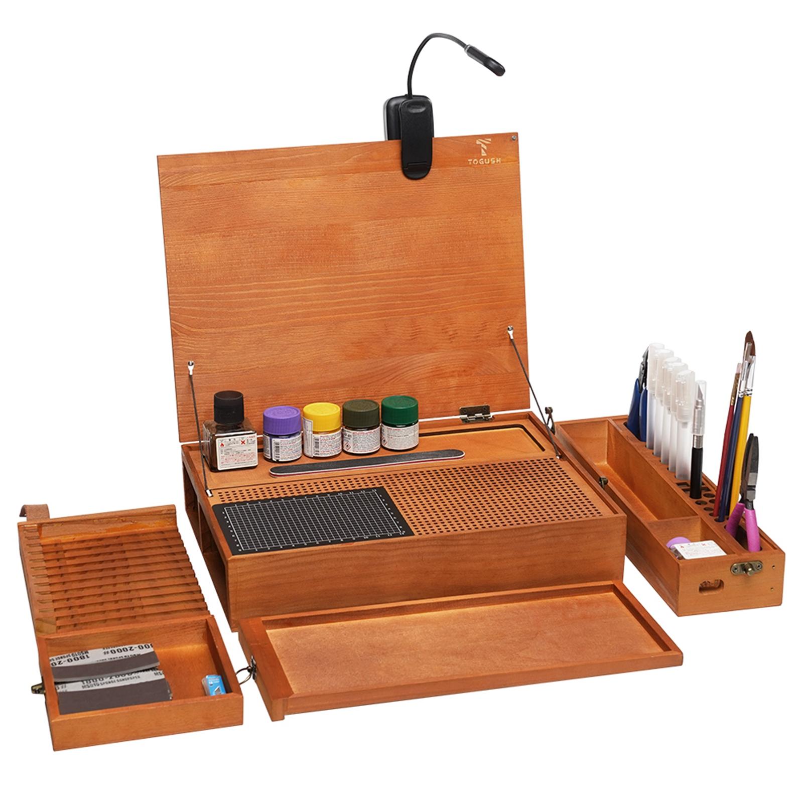 Hobbywerktafel voor modelbouw, - Woodworking Box recensie en prijs