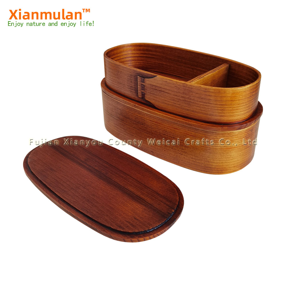 Natuurlijke houten Bento Box V - Woodworking Box recensie en prijs