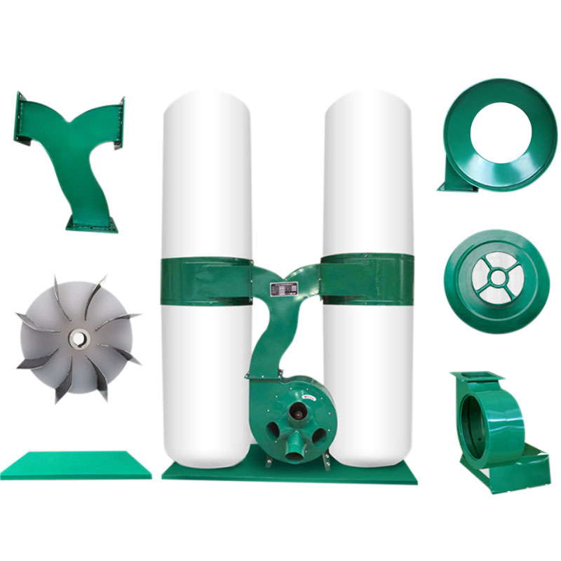 Industriële stofzuiger met hog - Woodworking Dust Collector recensie en prijs