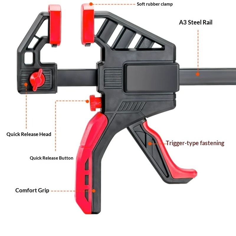 Zware kwaliteit snelspanklem v - Woodworking Z Clips recensie en prijs